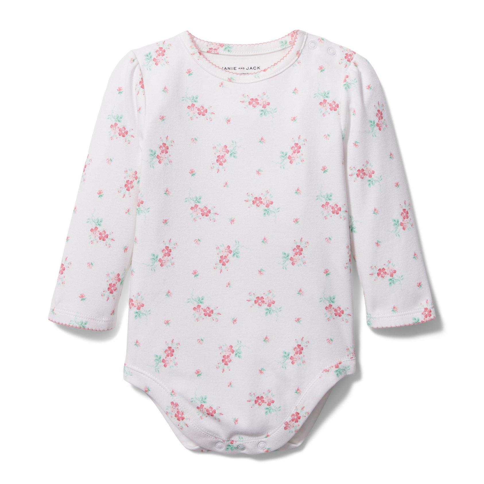 Baby Floral Bodysuit image number 0