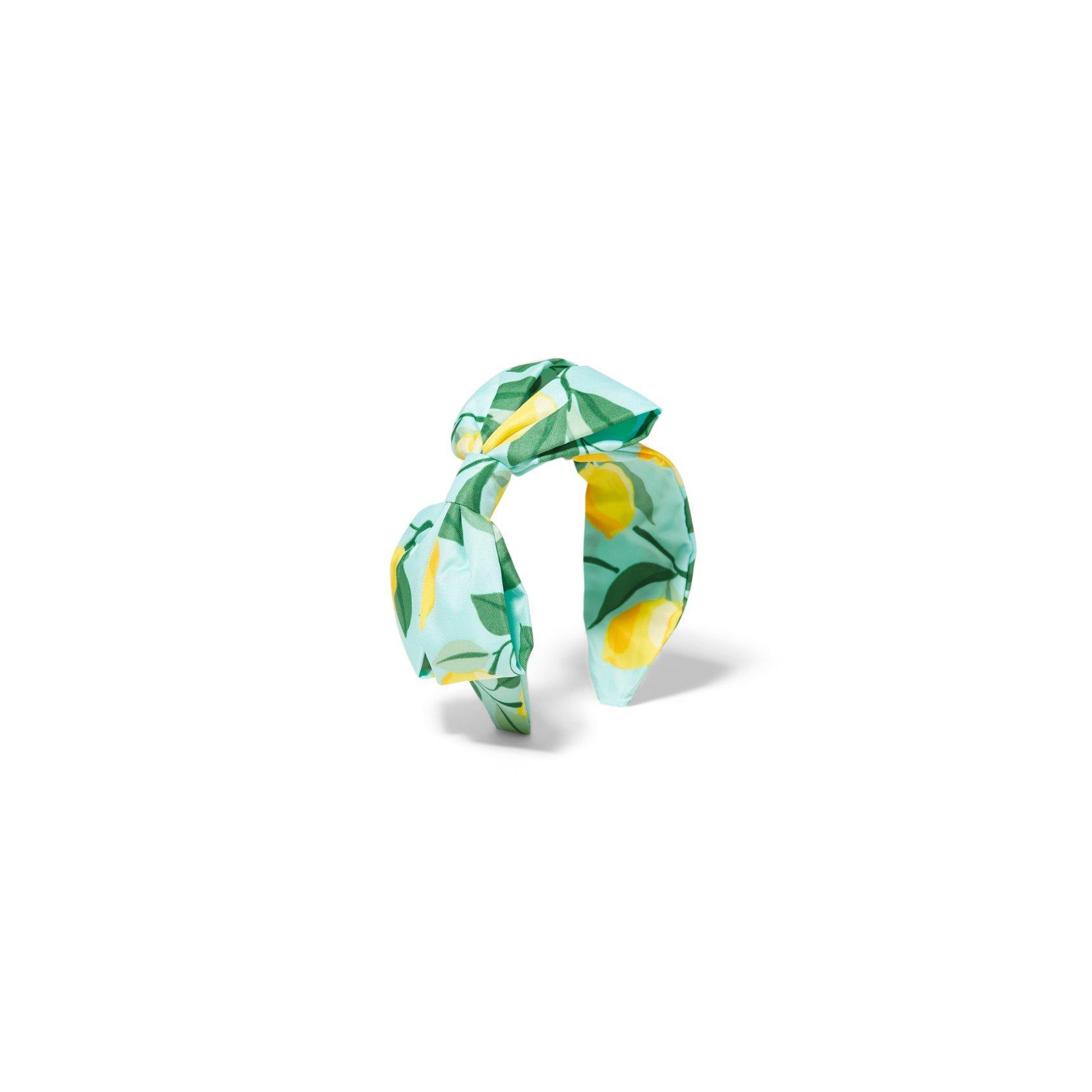 Lemon Bow Headband