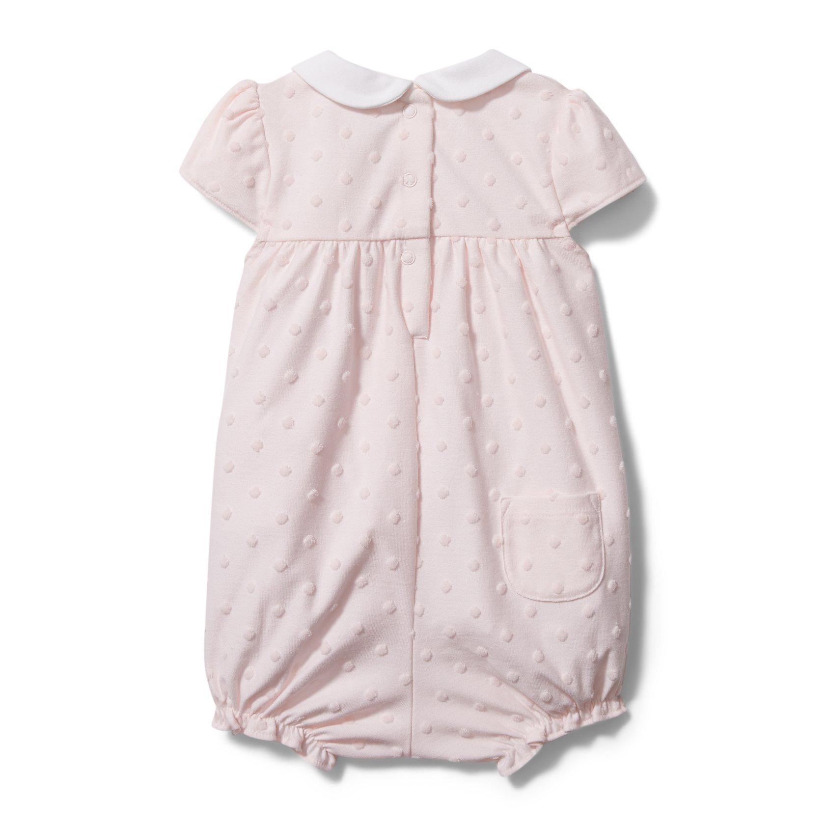 Baby Swiss Dot Romper image number 2