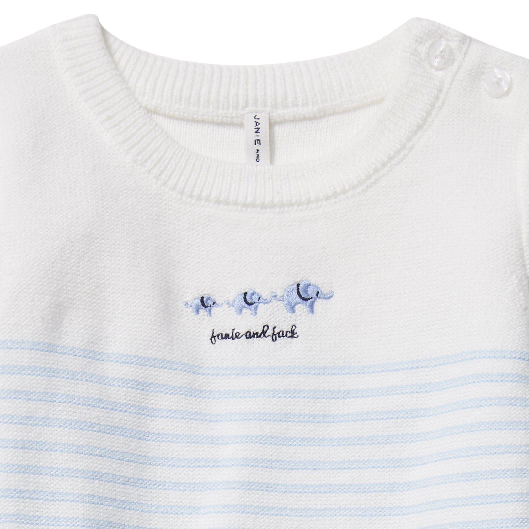 Baby Striped Sweater 1-Piece image number 1