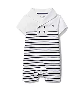 Infant Janie and Jack Baby Boys Flag Overall One-Piece