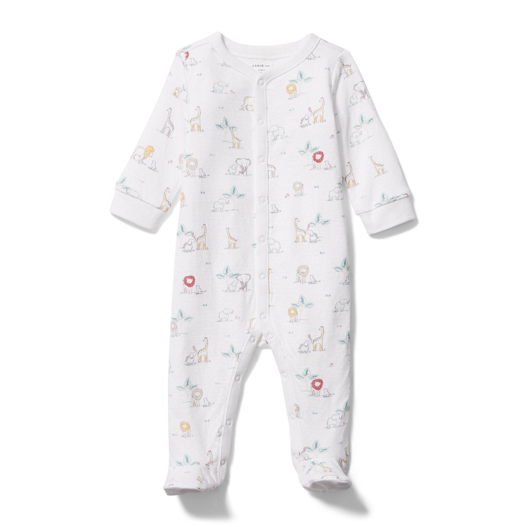 Baby Safari Footed 1-Piece image number 0
