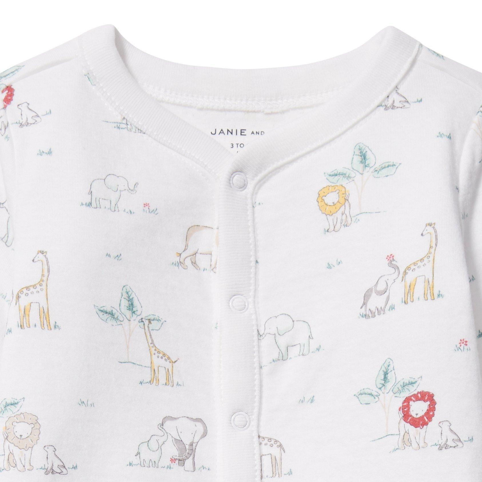Baby Safari Footed 1-Piece image number 1