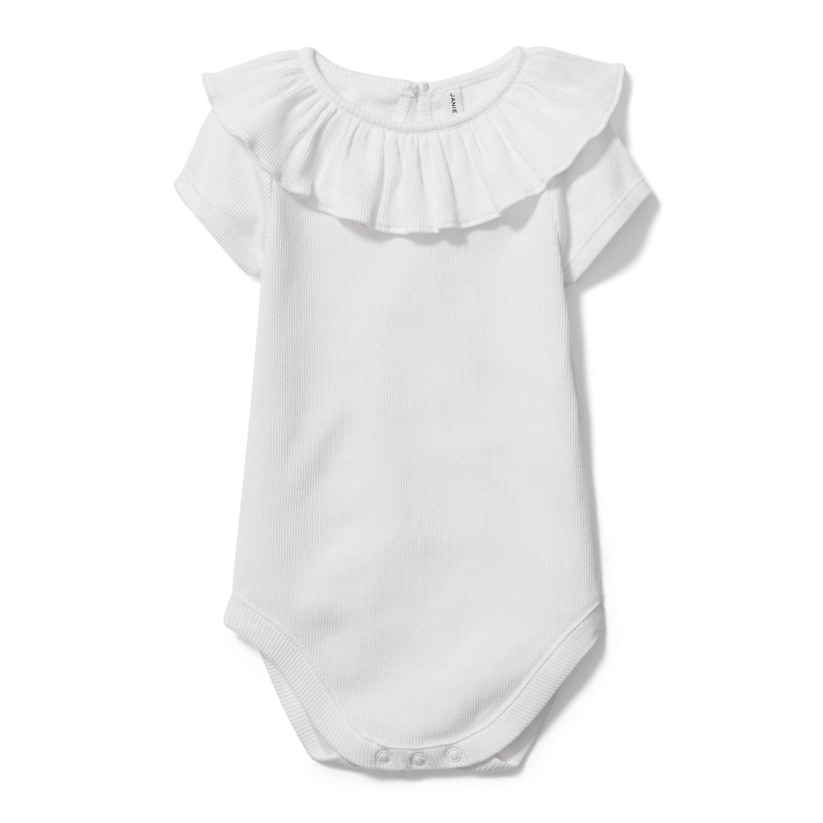 Baby Ruffle Collar Bodysuit image number 0