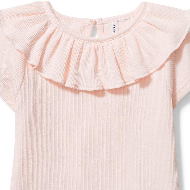 Baby Ruffle Collar Bodysuit image number 1