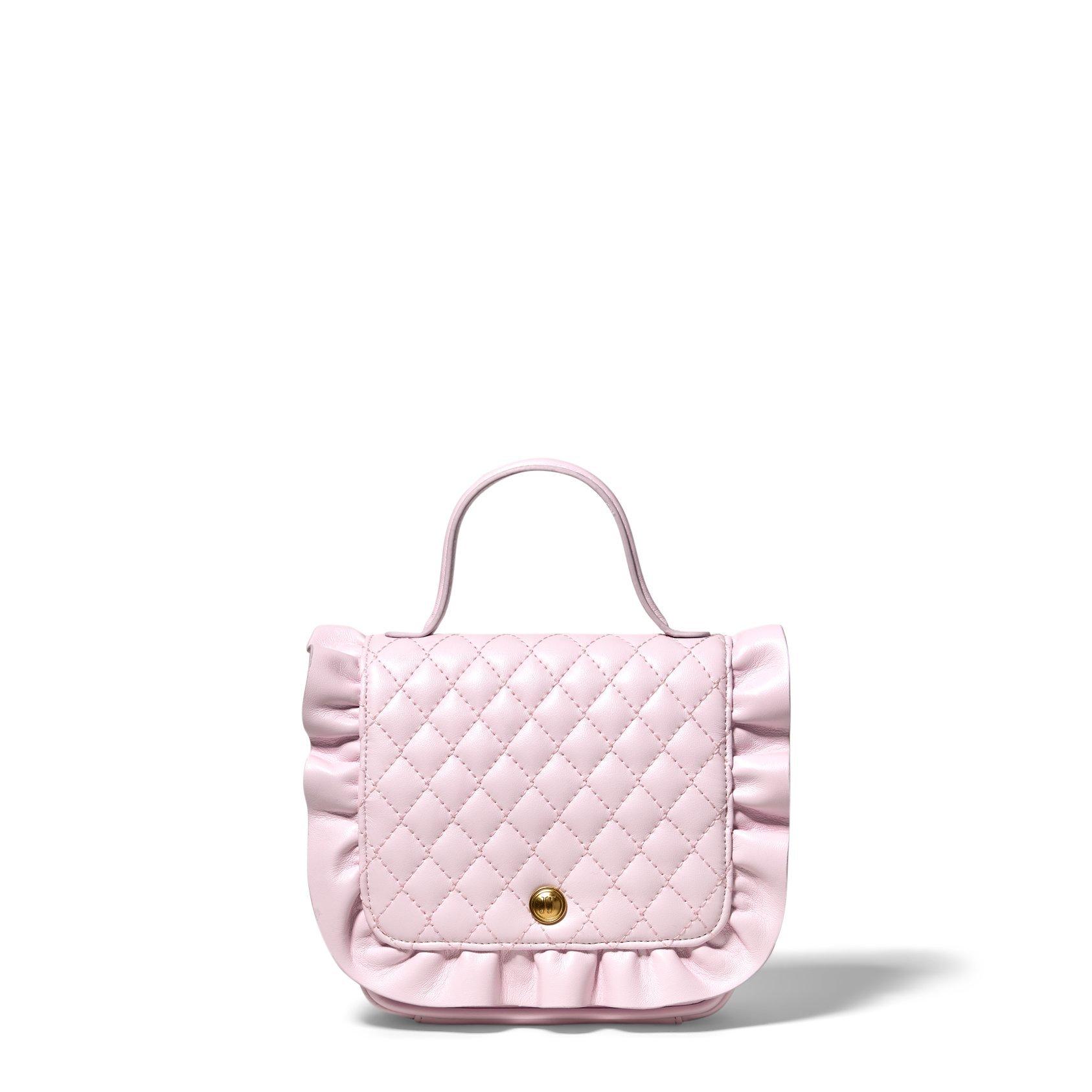 Quilted Ruffle Purse