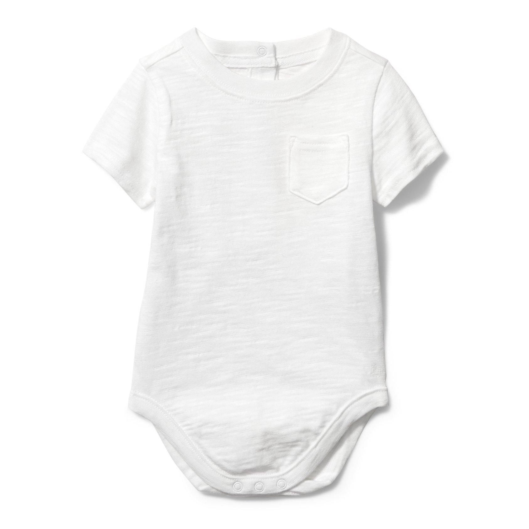 Baby Slub Pocket Bodysuit image number 0