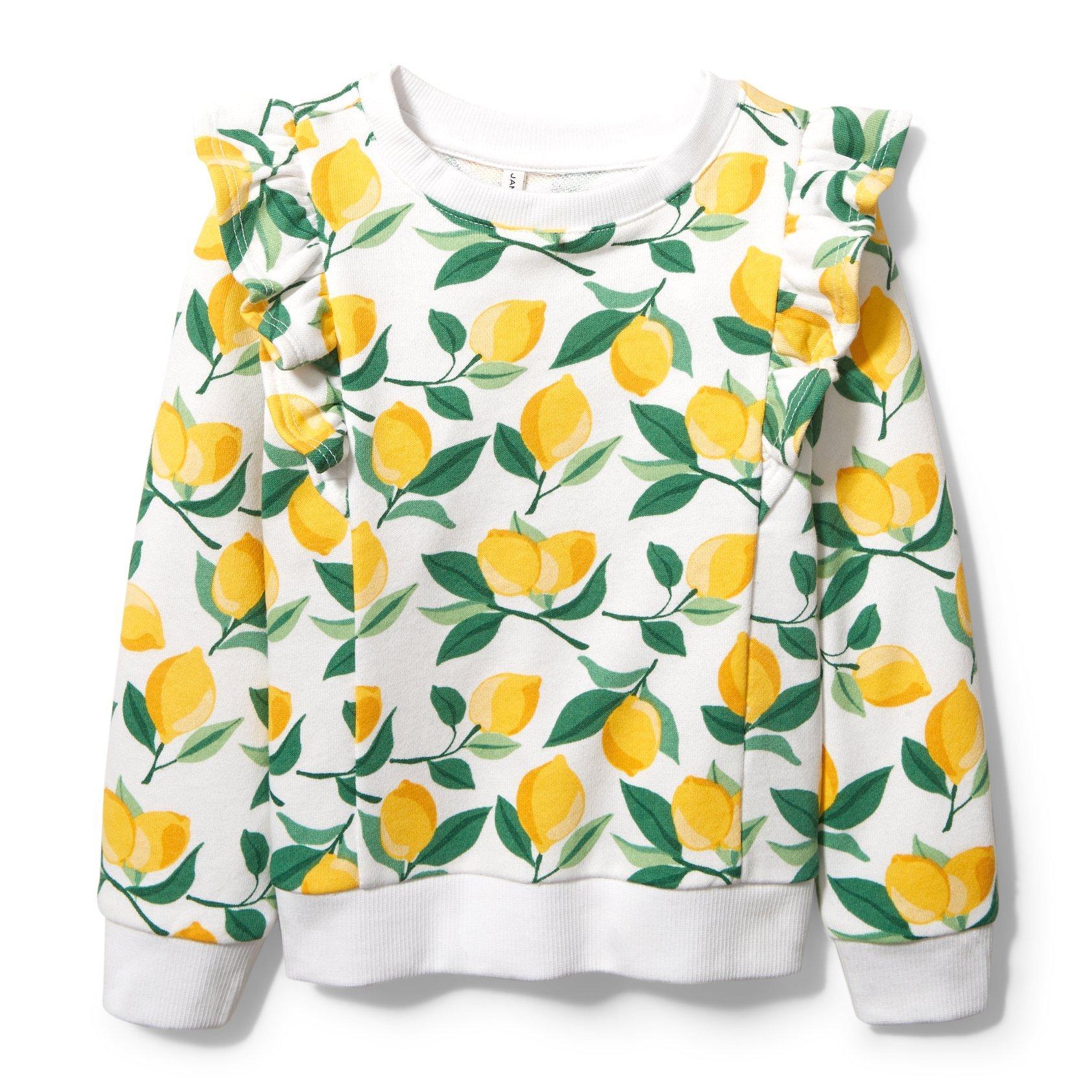 Lemon Ruffle Sweatshirt image number 0