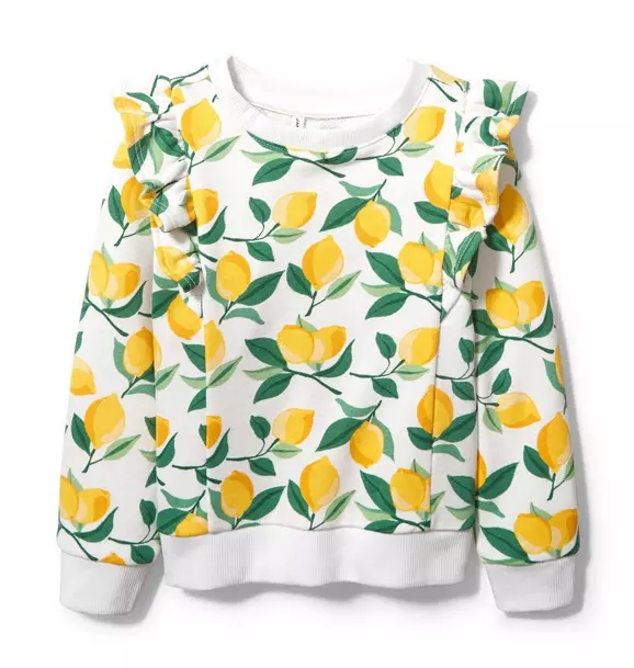 Lemon Ruffle Sweatshirt image number 0