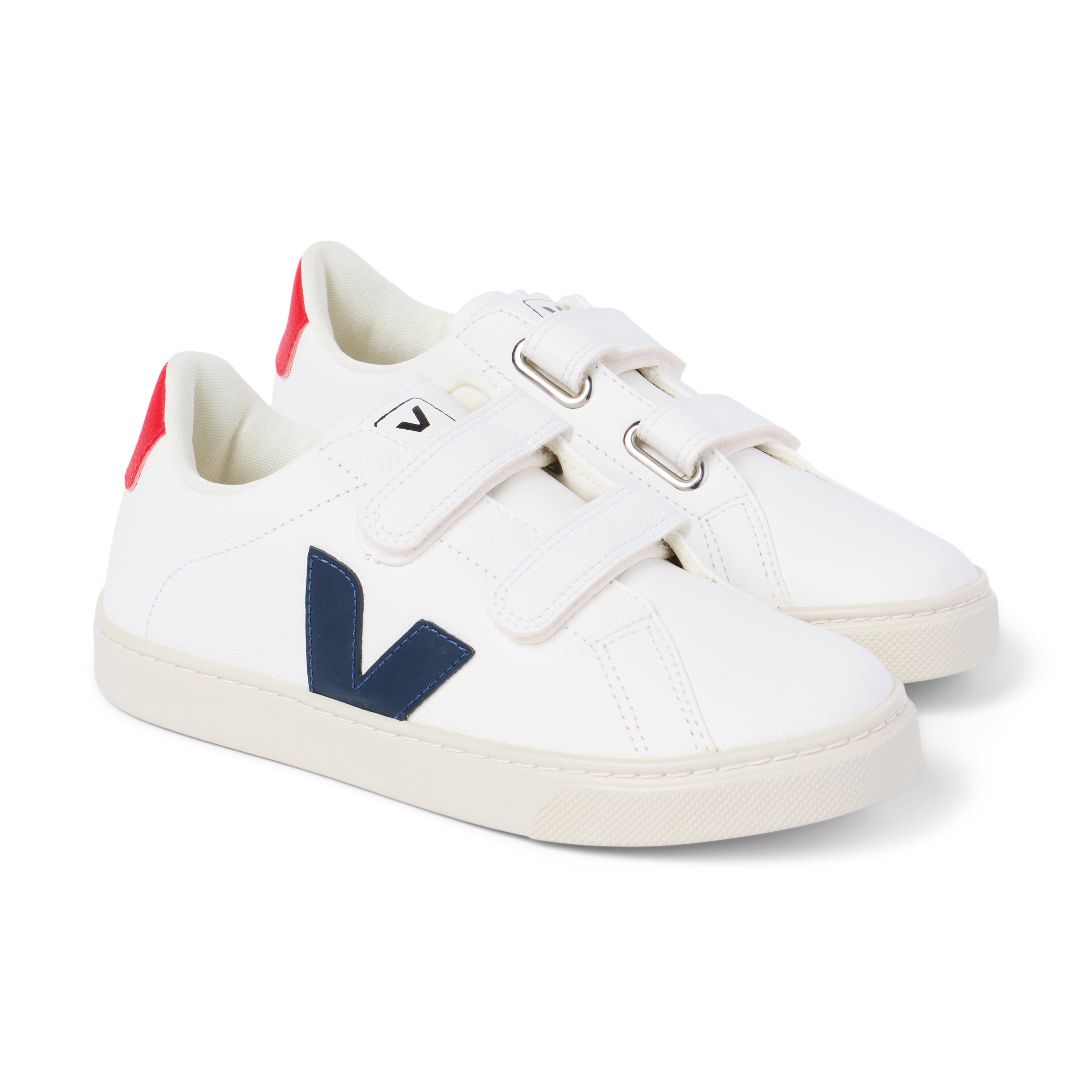 Boy White Kid Veja Esplar Sneaker by Janie and Jack