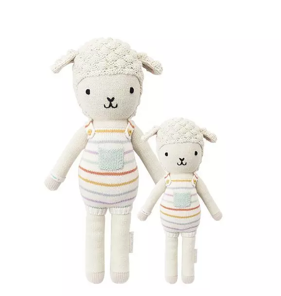 Cuddle + Kind Small Avery Lamb Doll image number 1