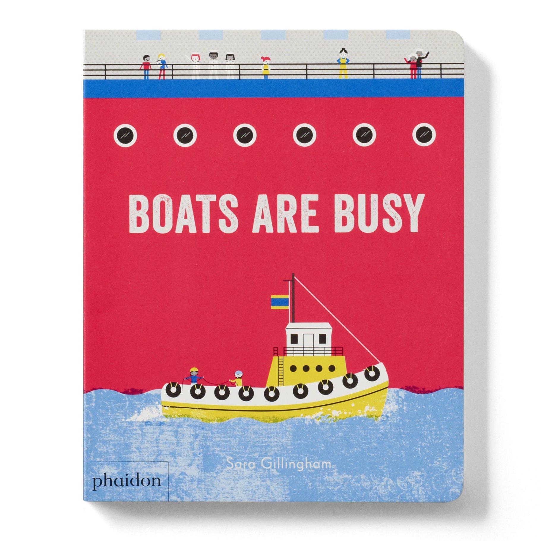 Boats are Busy Book image number 0