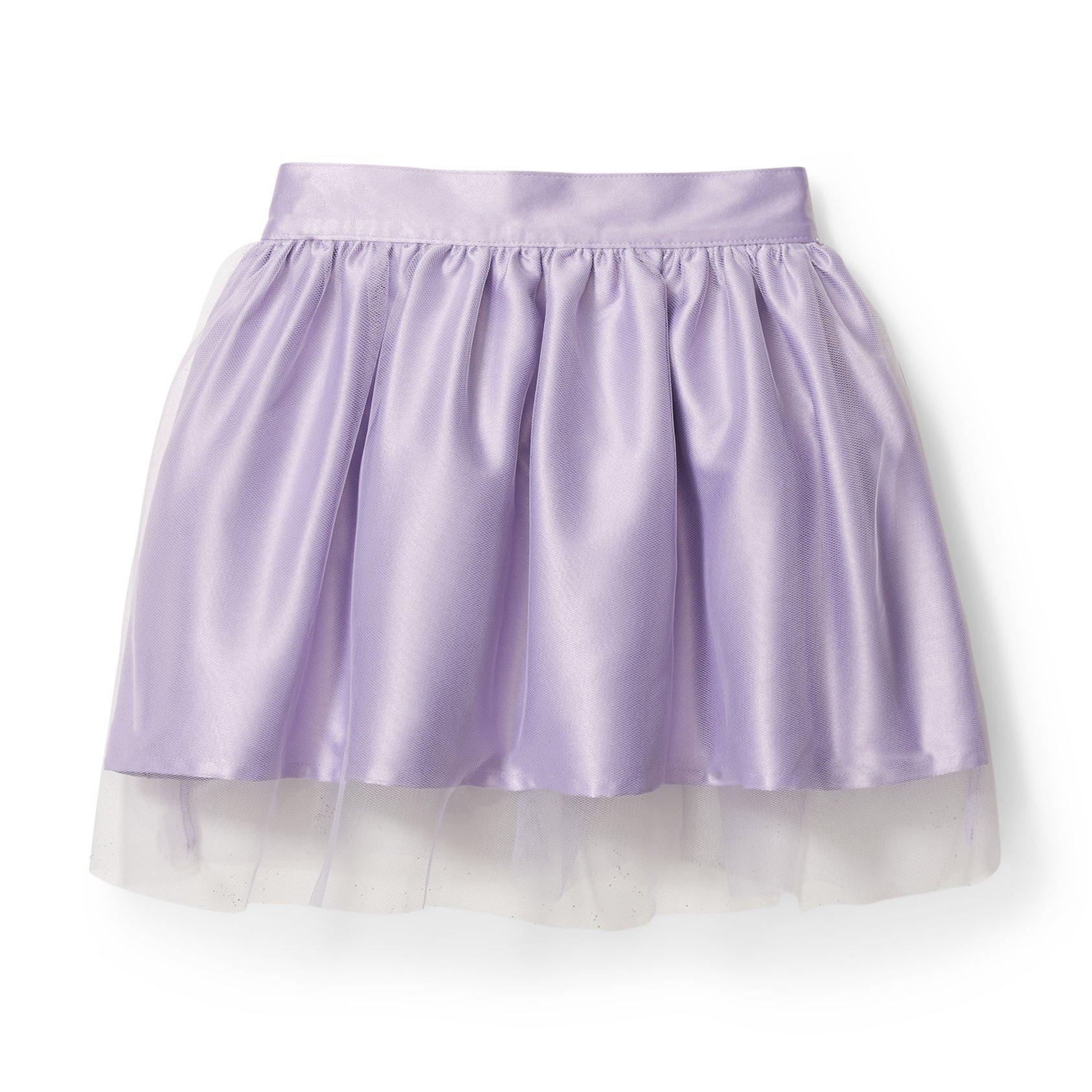 Kimberly Goldson Satin Tulle Skirt  image number 0