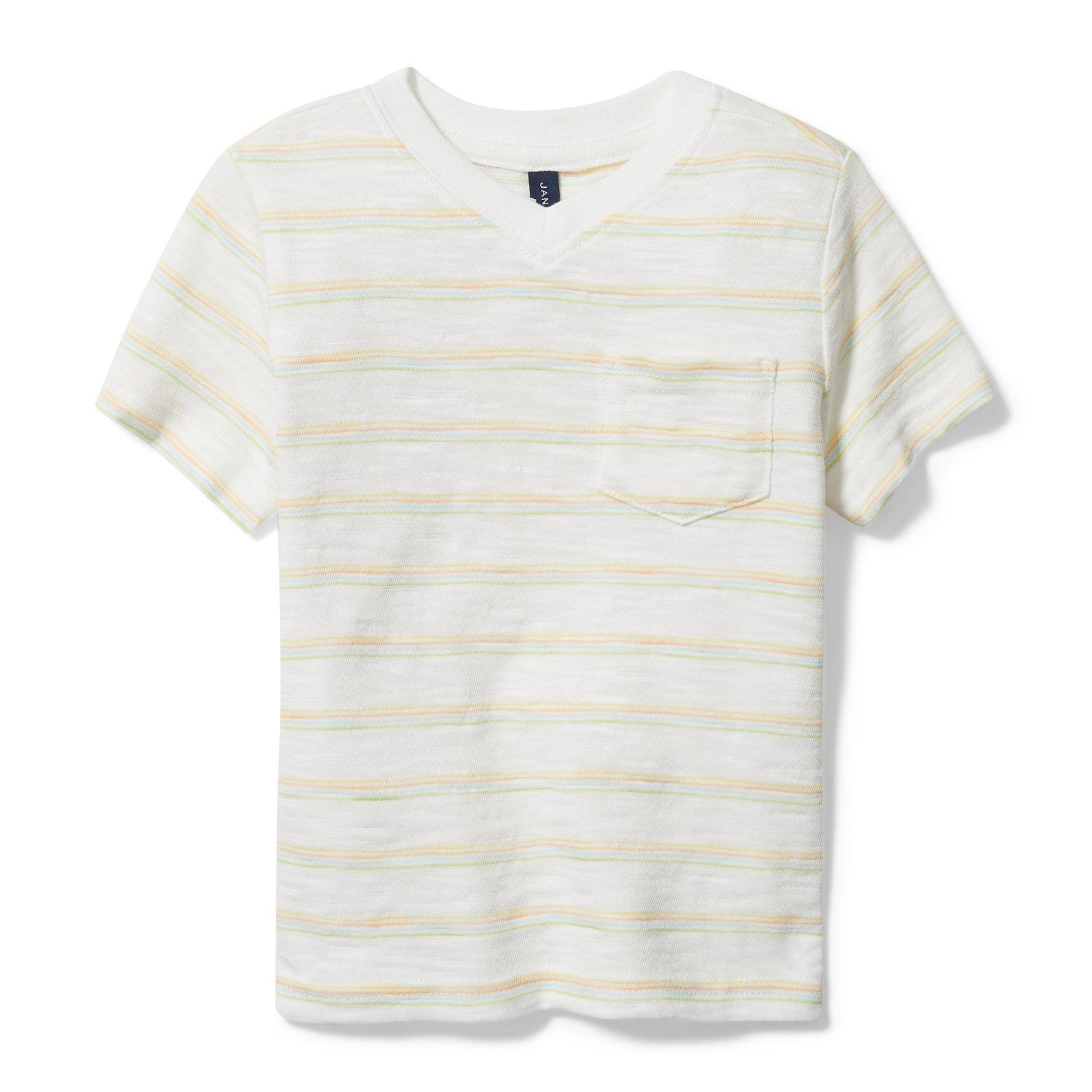 Rachel Zoe Striped Slub Tee image number 0