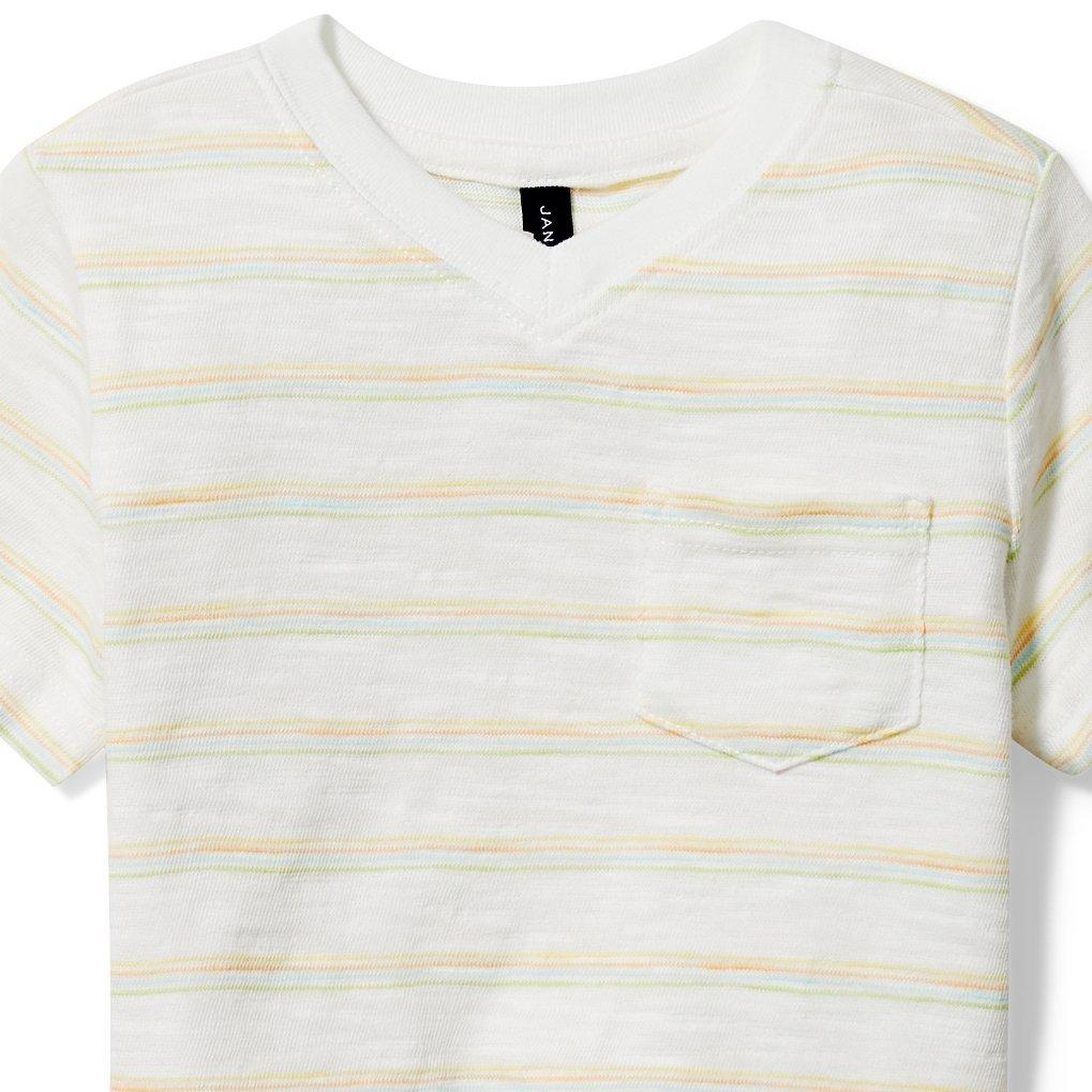Rachel Zoe Striped Slub Tee image number 1