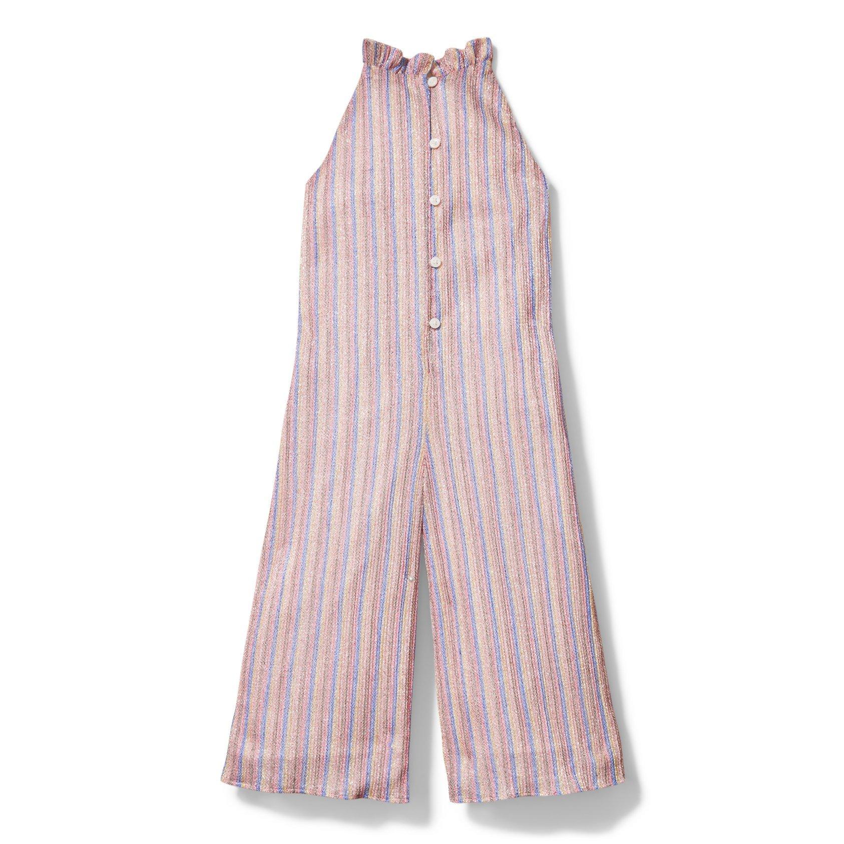 Rachel Zoe Stripe Sparkle Jumpsuit  image number 1