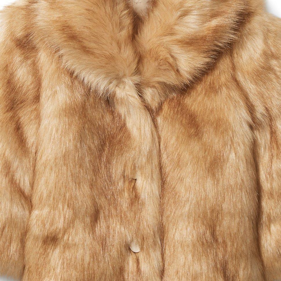 Girl Mink Rachel Zoe Faux Fur Coat by Janie and Jack