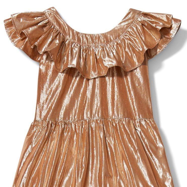 Rachel Zoe Metallic Midi Dress image number 1