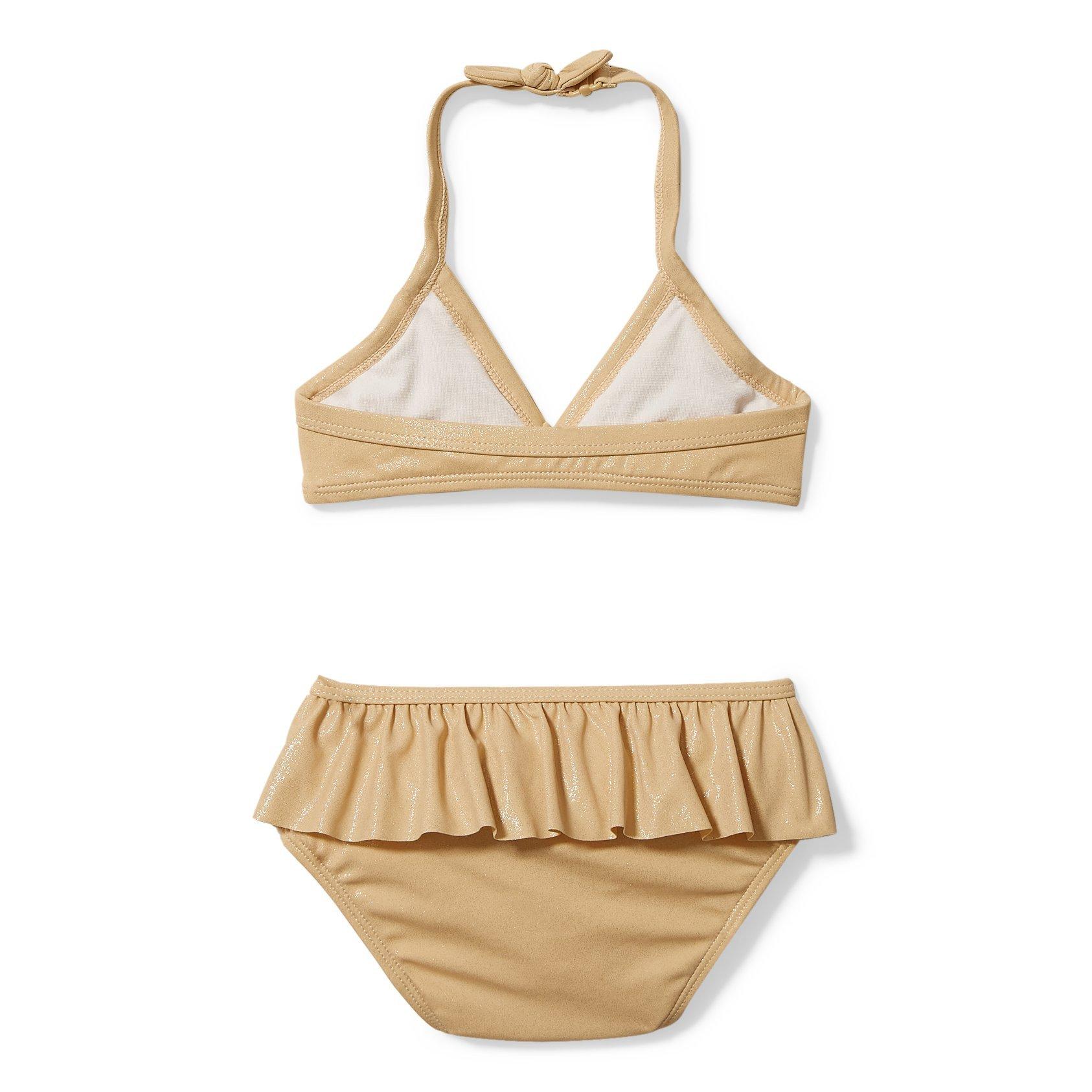 Rachel Zoe Metallic Ruffle 2-Piece Swimsuit image number 2