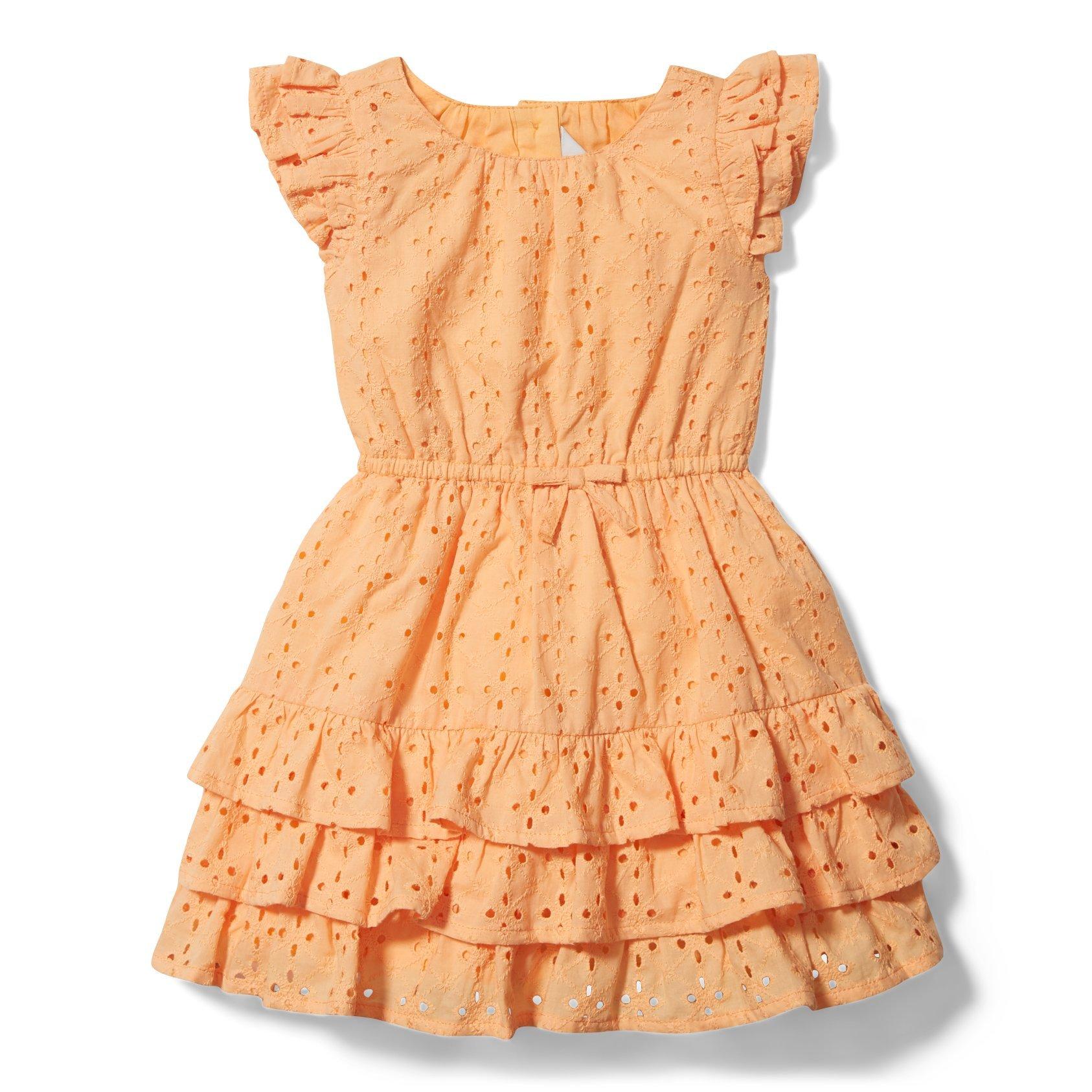 Rachel Zoe Eyelet Tiered Ruffle Dress image number 0