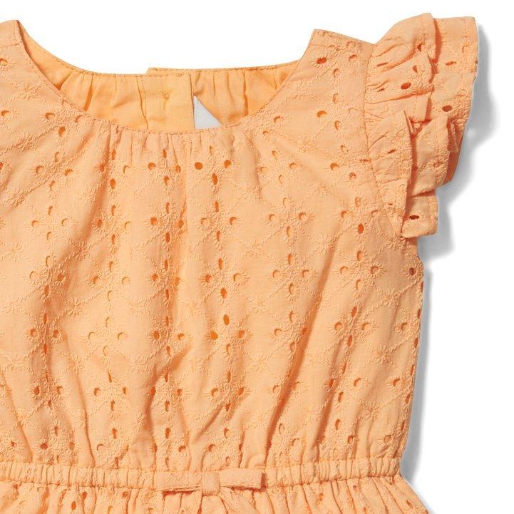 Rachel Zoe Eyelet Tiered Ruffle Dress image number 1
