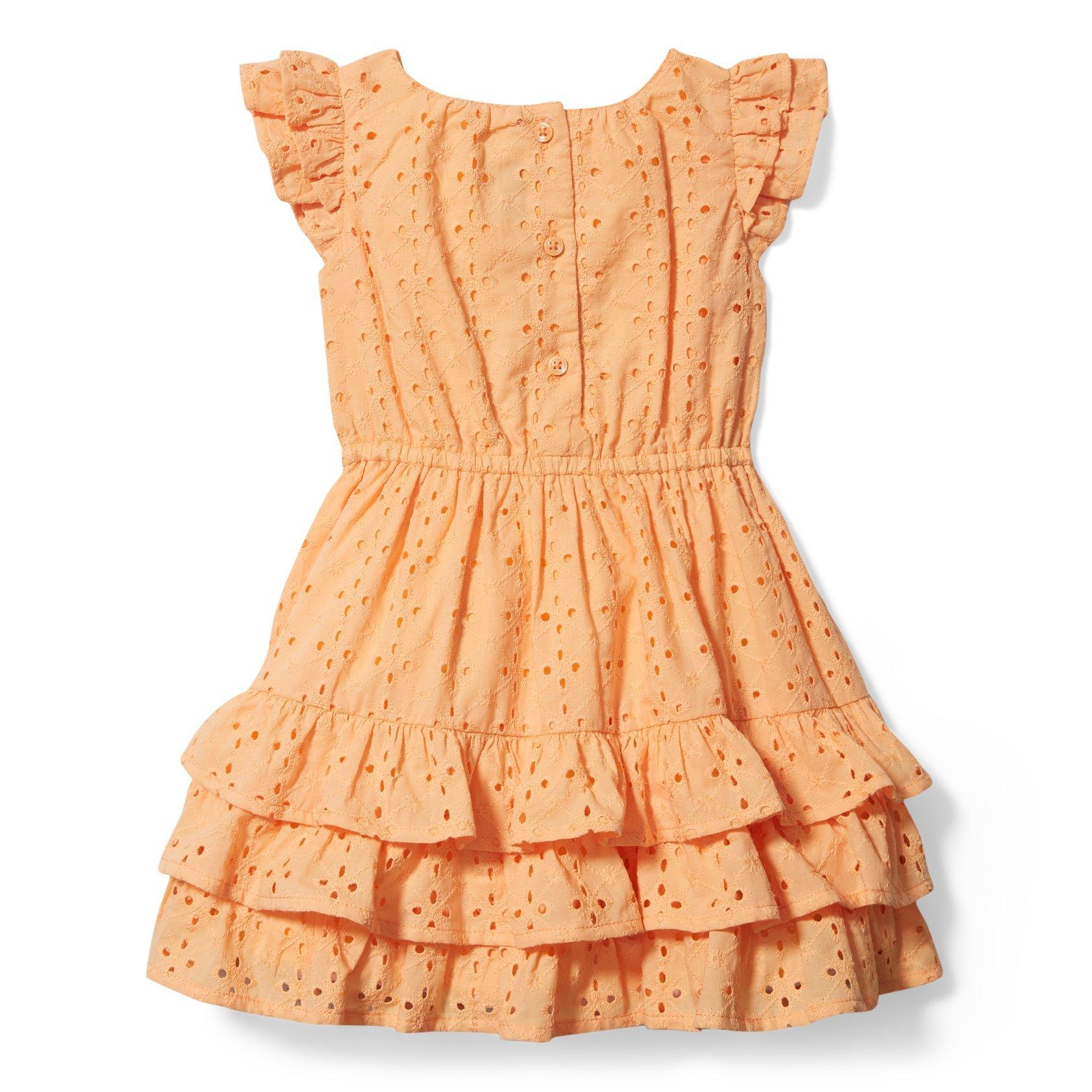 Rachel Zoe Eyelet Tiered Ruffle Dress image number 2