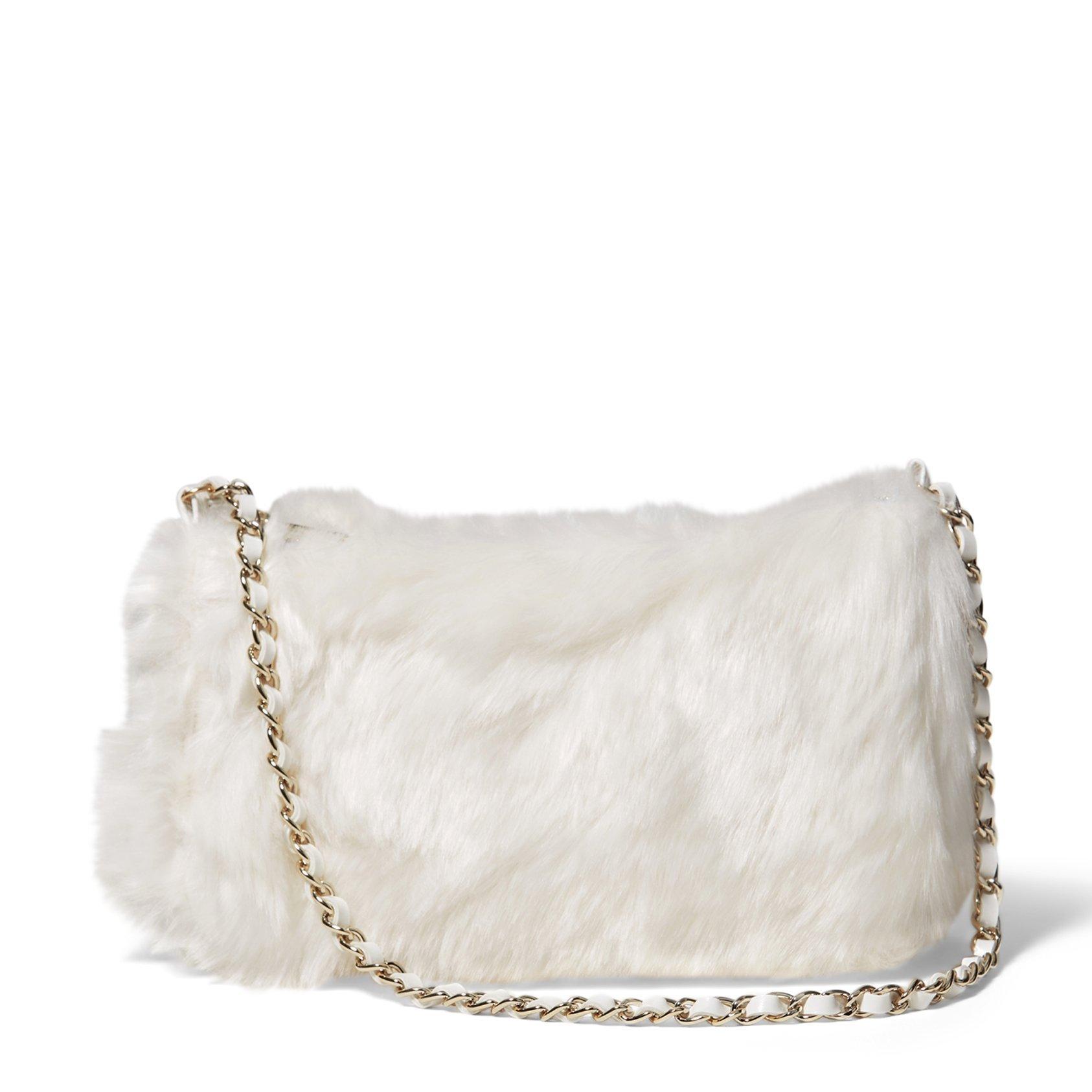 Rachel Zoe Faux Fur Purse image number 0