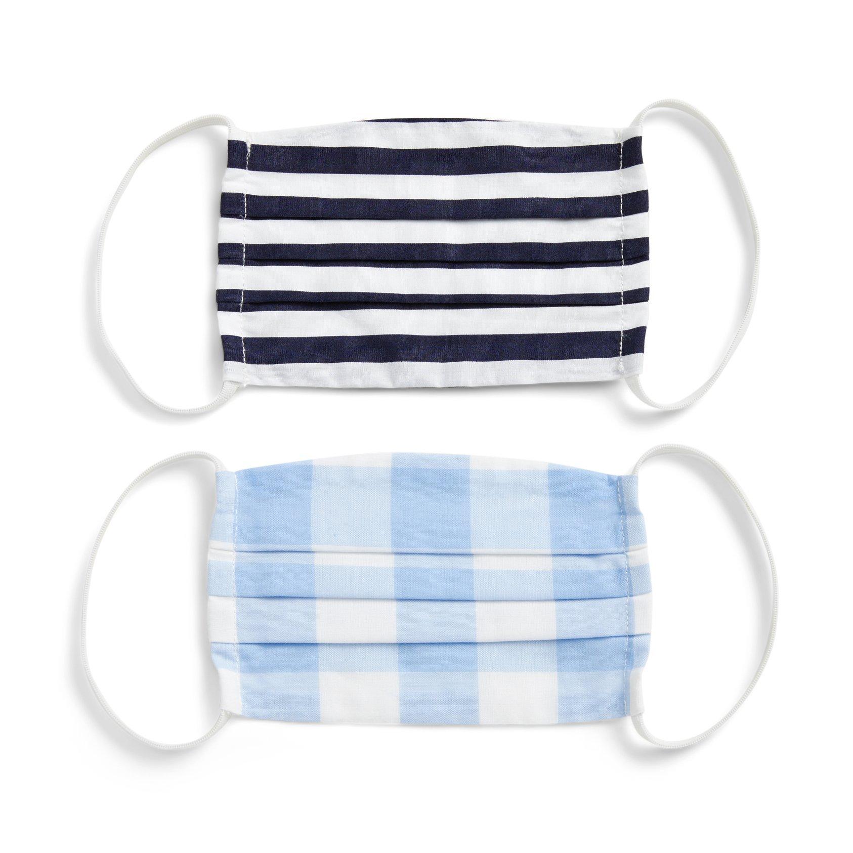 Gingham And Stripe Mask 2-Pack image number 0