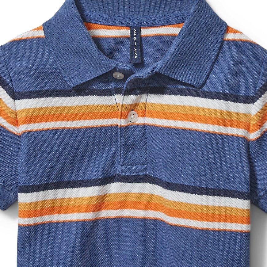 Striped Polo image number 1