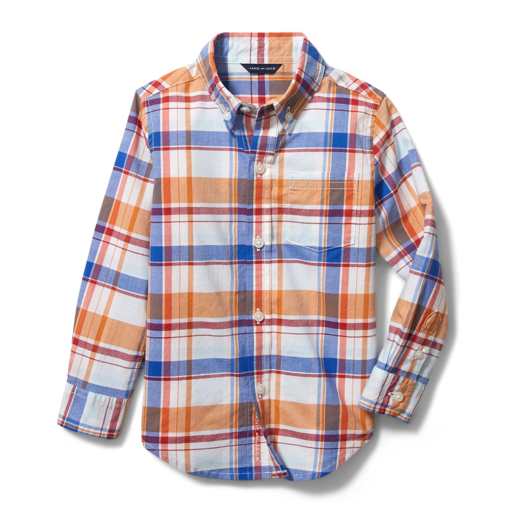 Madras Plaid Shirt