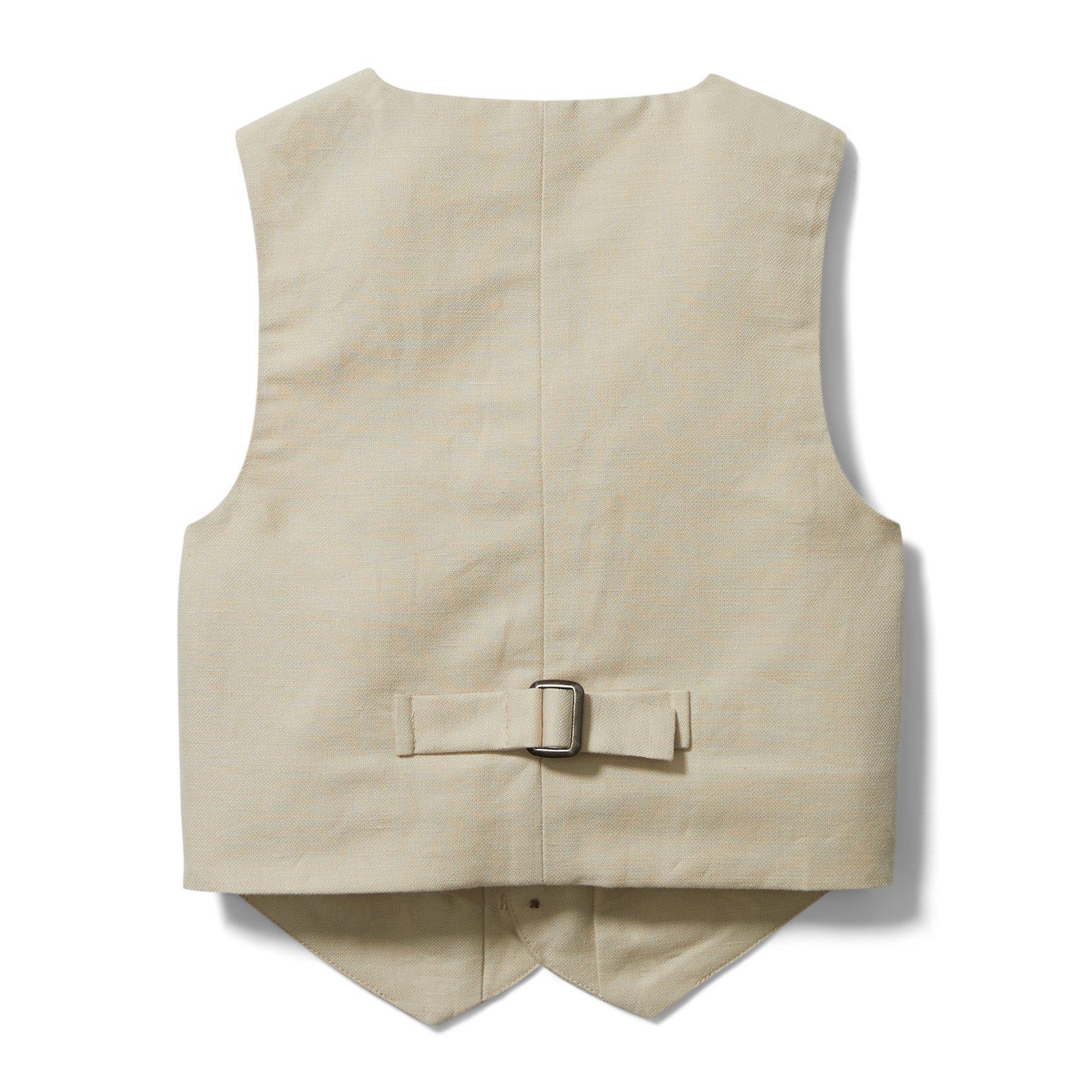 Linen Suit Vest image number 2