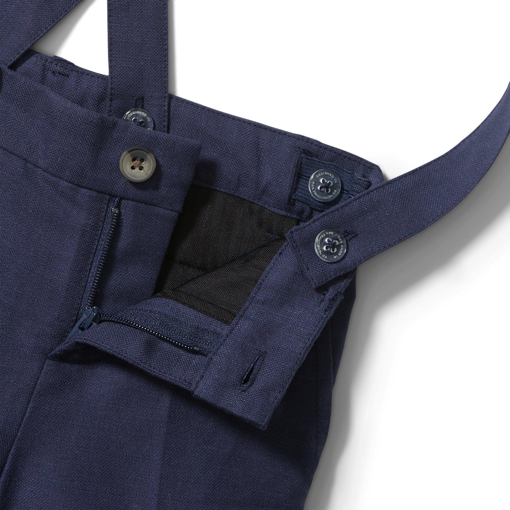Linen Suspender Short image number 1