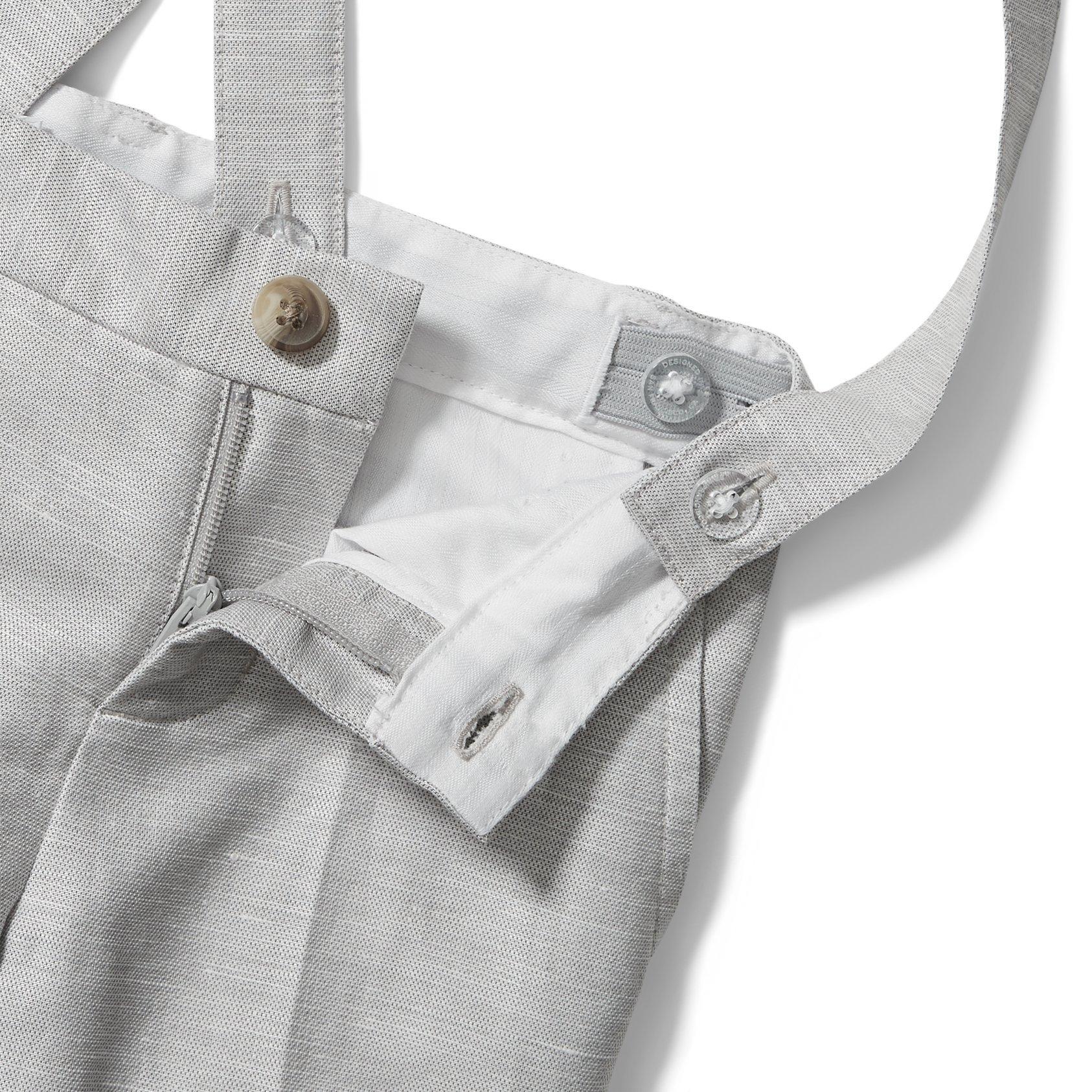 Linen Suspender Short image number 2