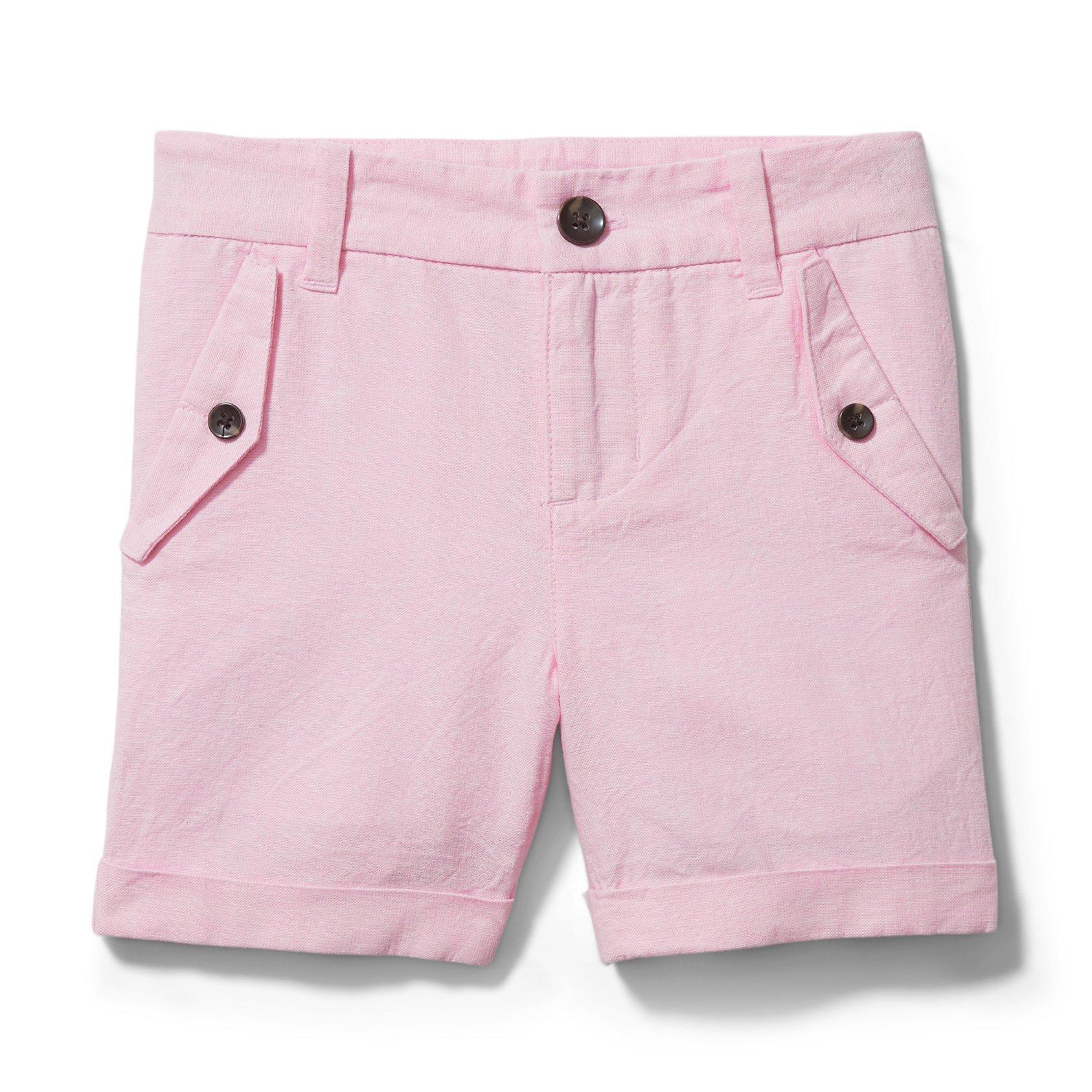 Cuffed Linen Short