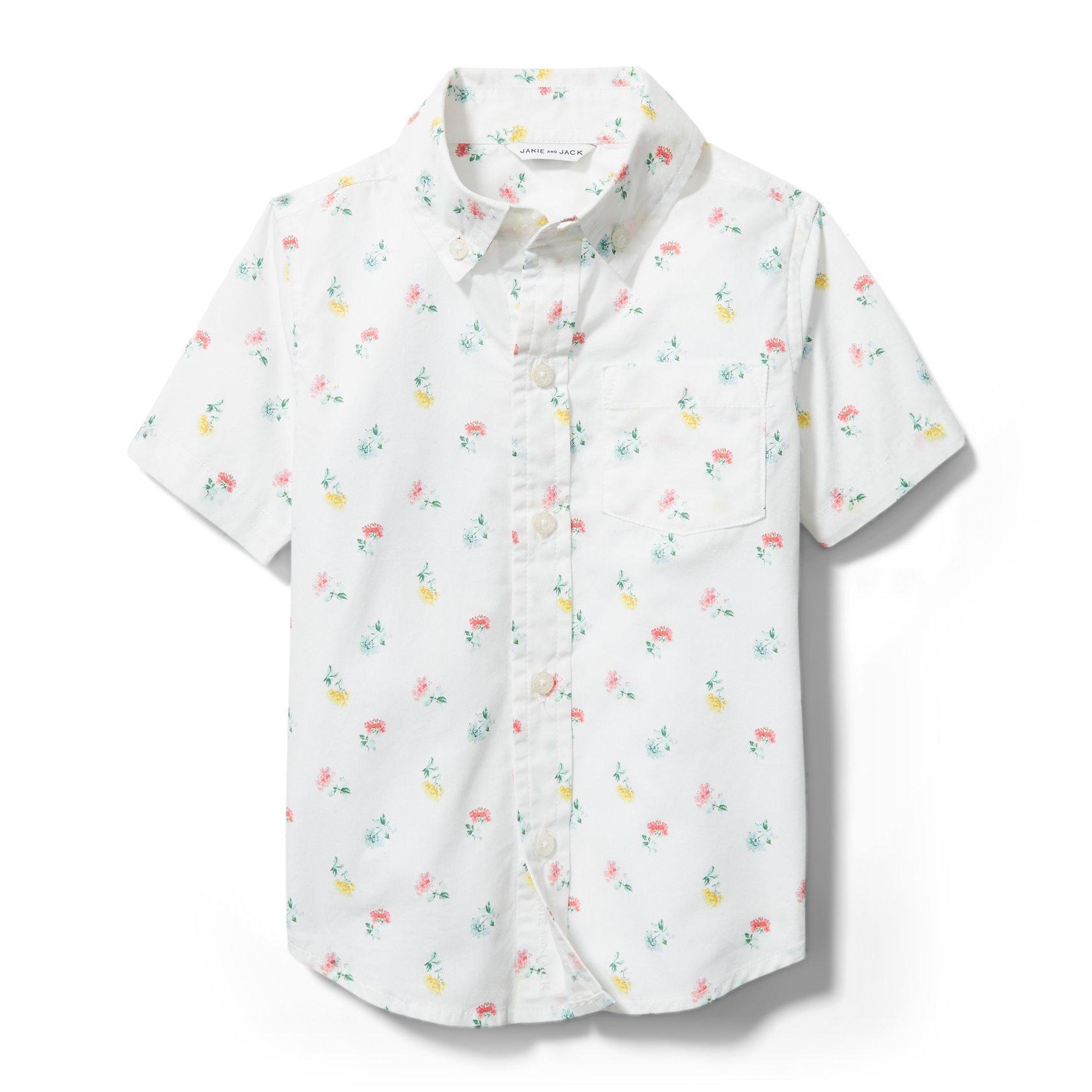Ditsy Floral Poplin Shirt image number 0