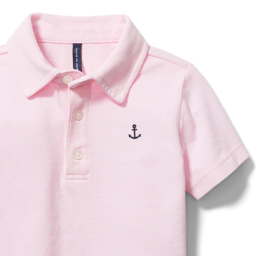 Embroidered Pique Polo image number 1