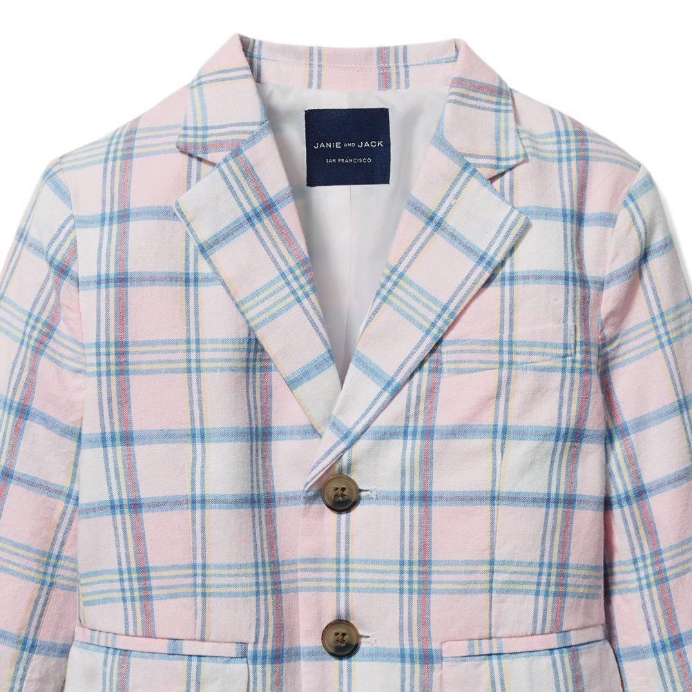 Plaid Linen Blazer image number 2