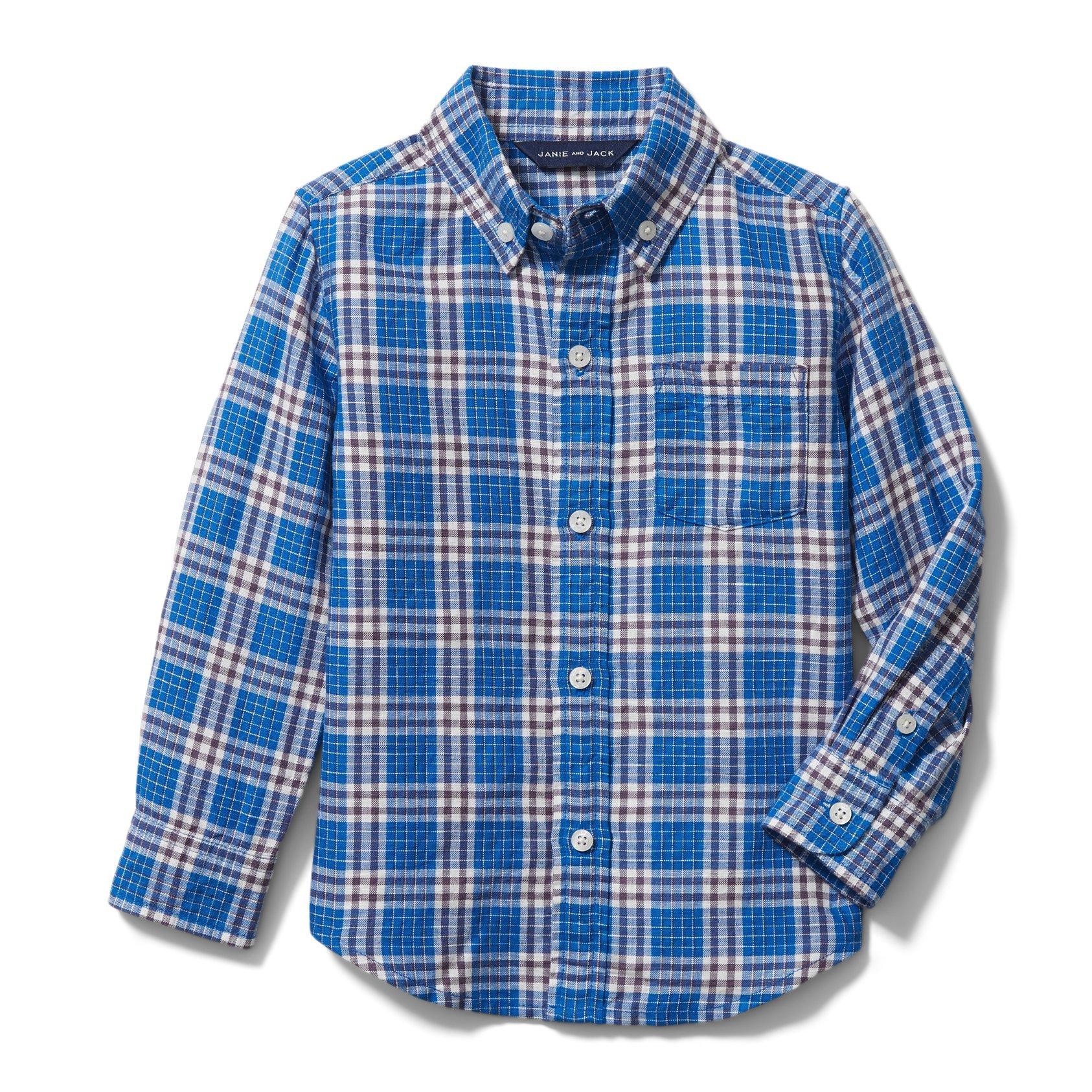 Plaid Linen Shirt image number 0