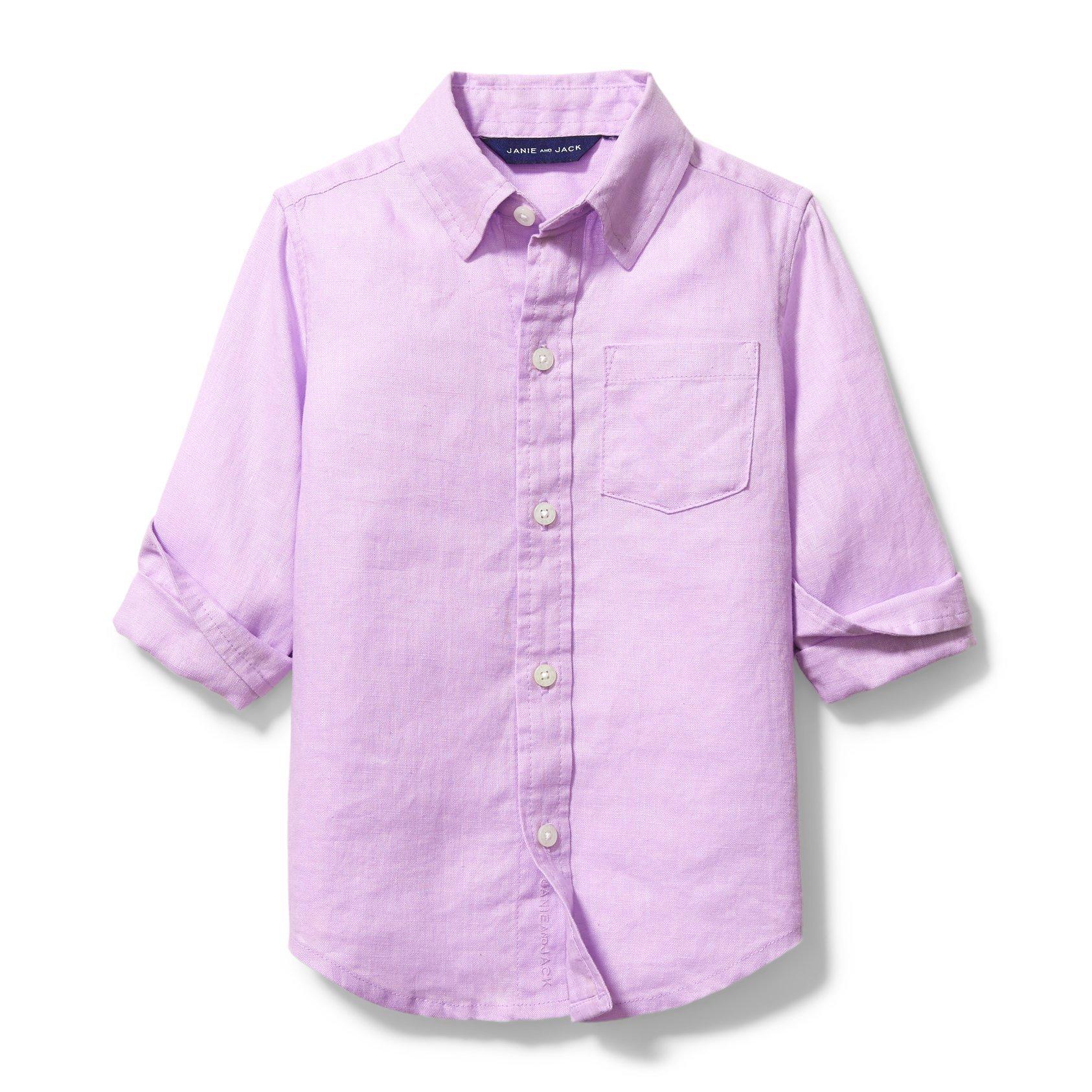 toddler boy purple dress shirt