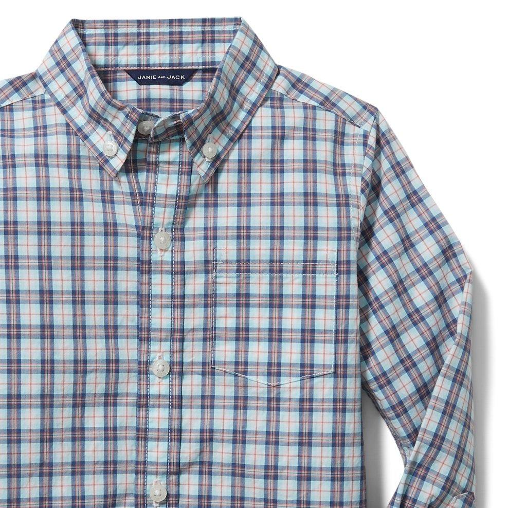 Plaid Poplin Shirt image number 1