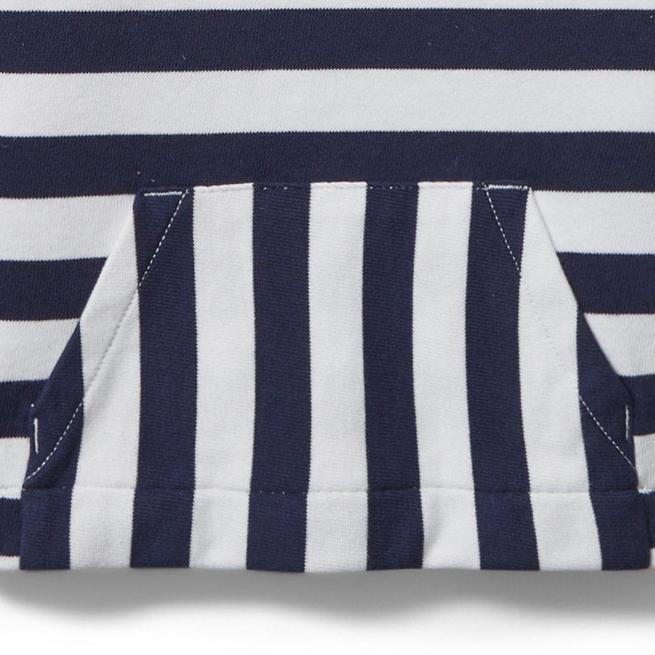 Striped Mock Neck Sweatshirt image number 2