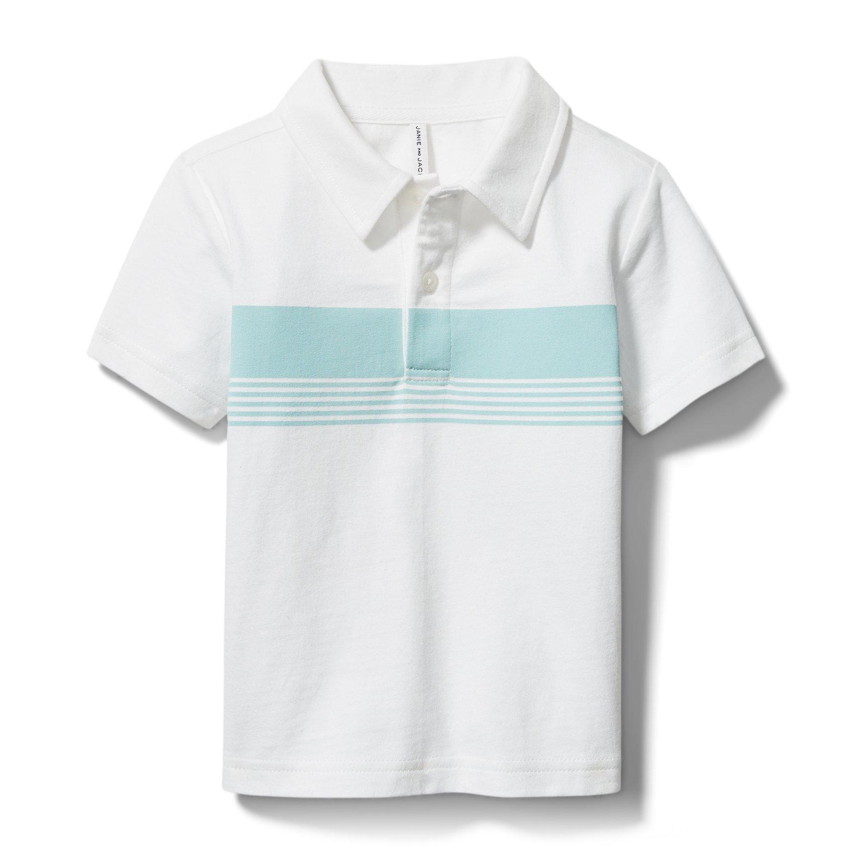 Stripe Jersey Polo image number 0