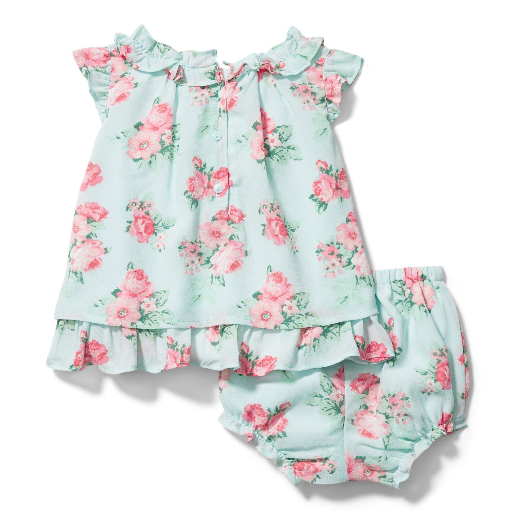 Baby Rose Chiffon Matching Set image number 2