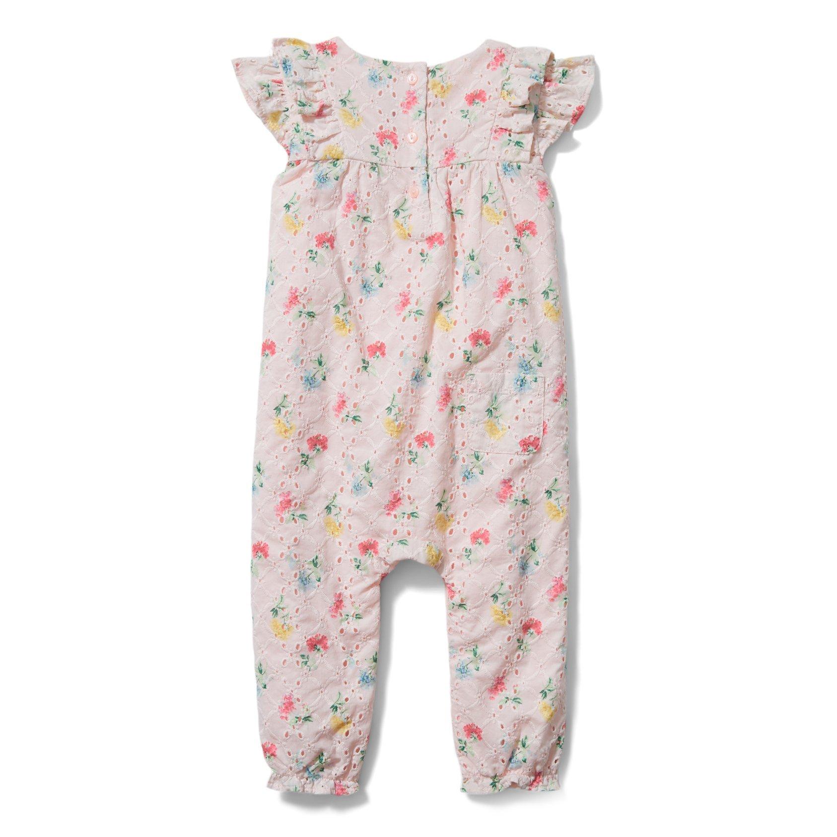 Baby Floral Eyelet 1-Piece image number 2