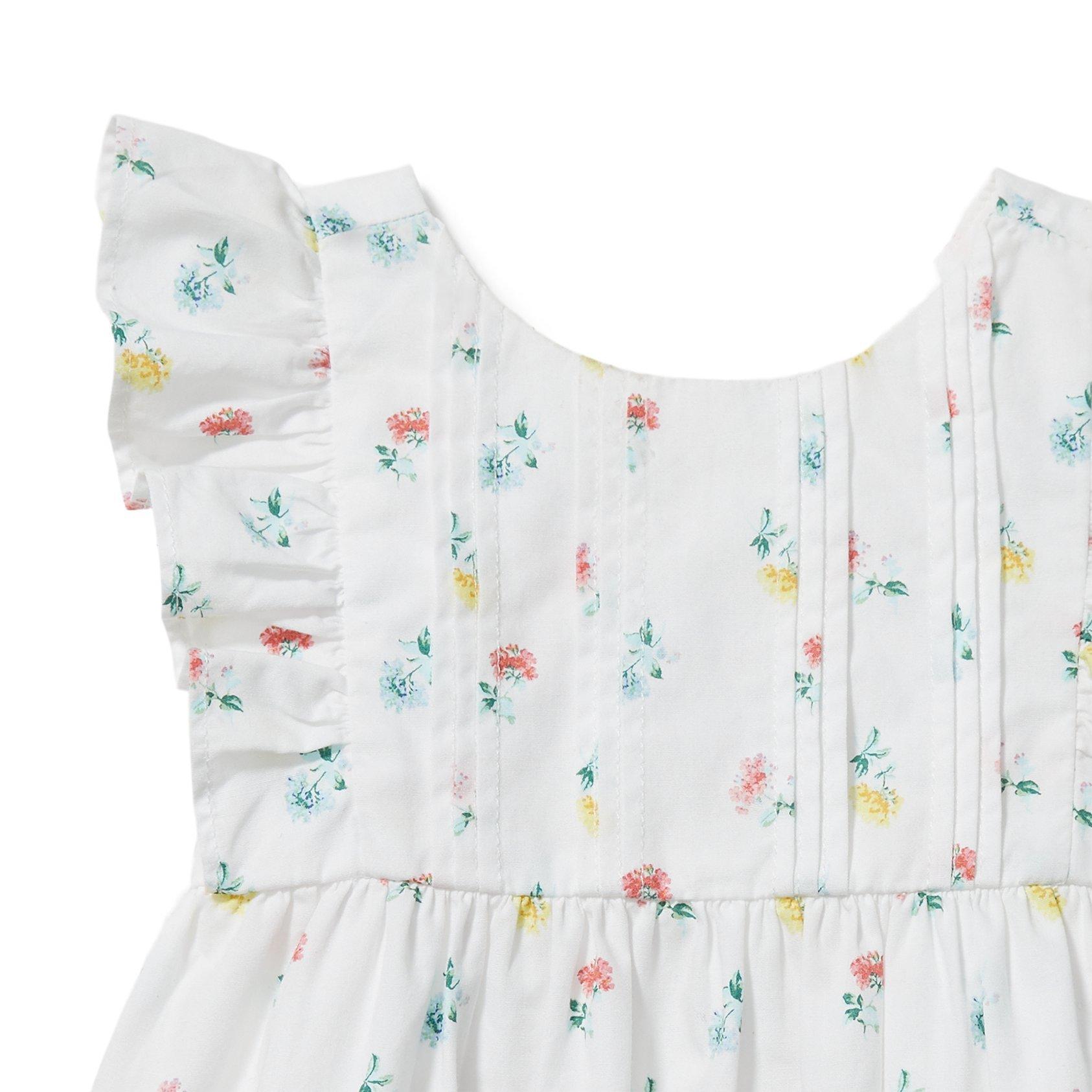 Baby Floral Ruffle Sleeve Matching Set image number 1