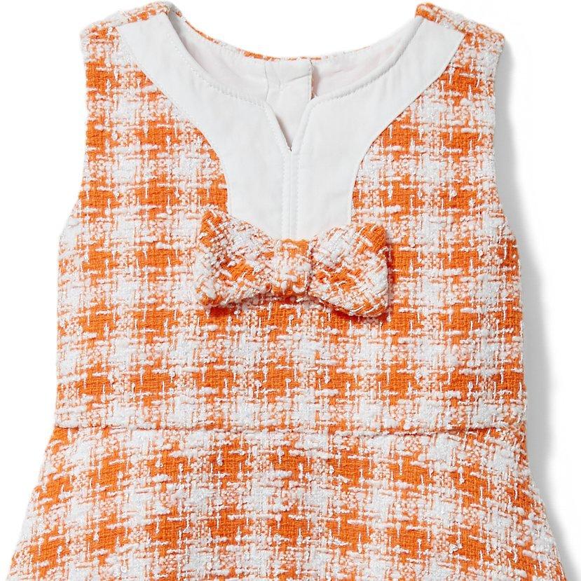Plaid Bouclé Dress image number 1