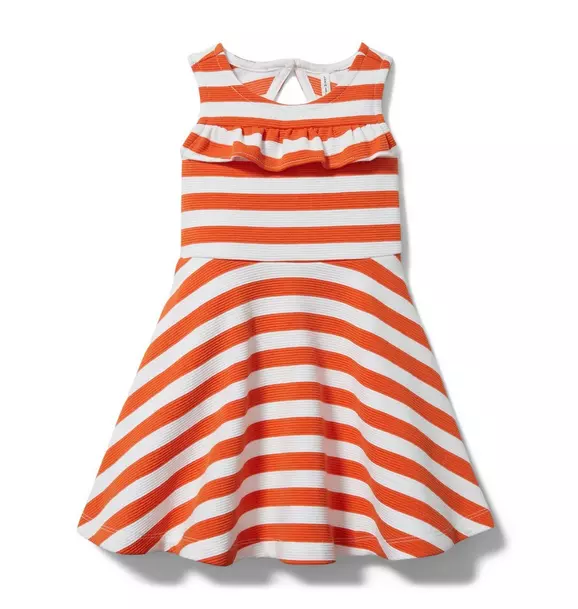 Striped Textured Dress