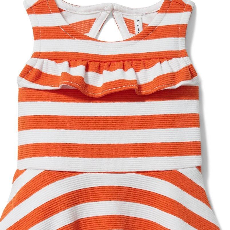Striped Textured Dress image number 1