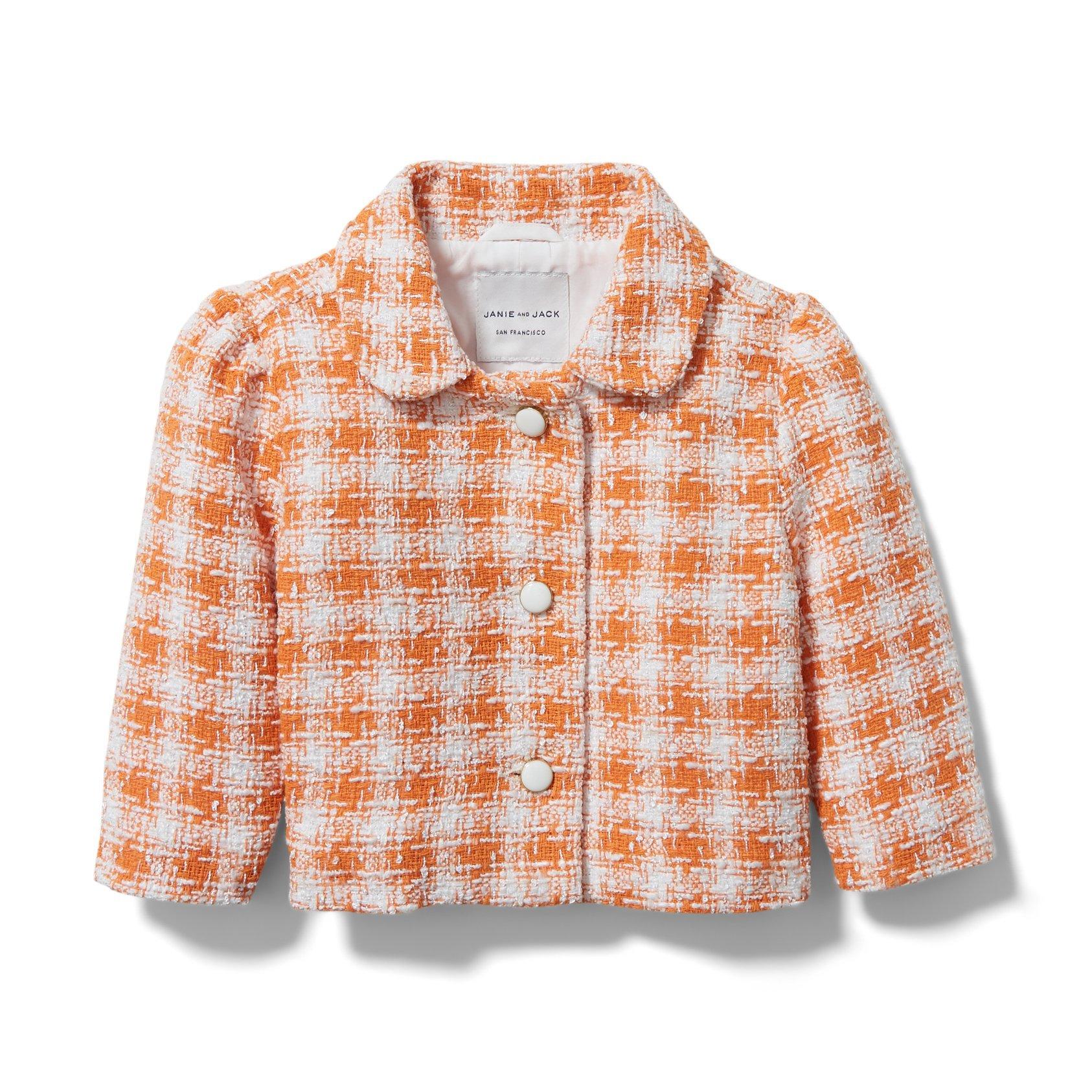 Plaid Bouclé Jacket