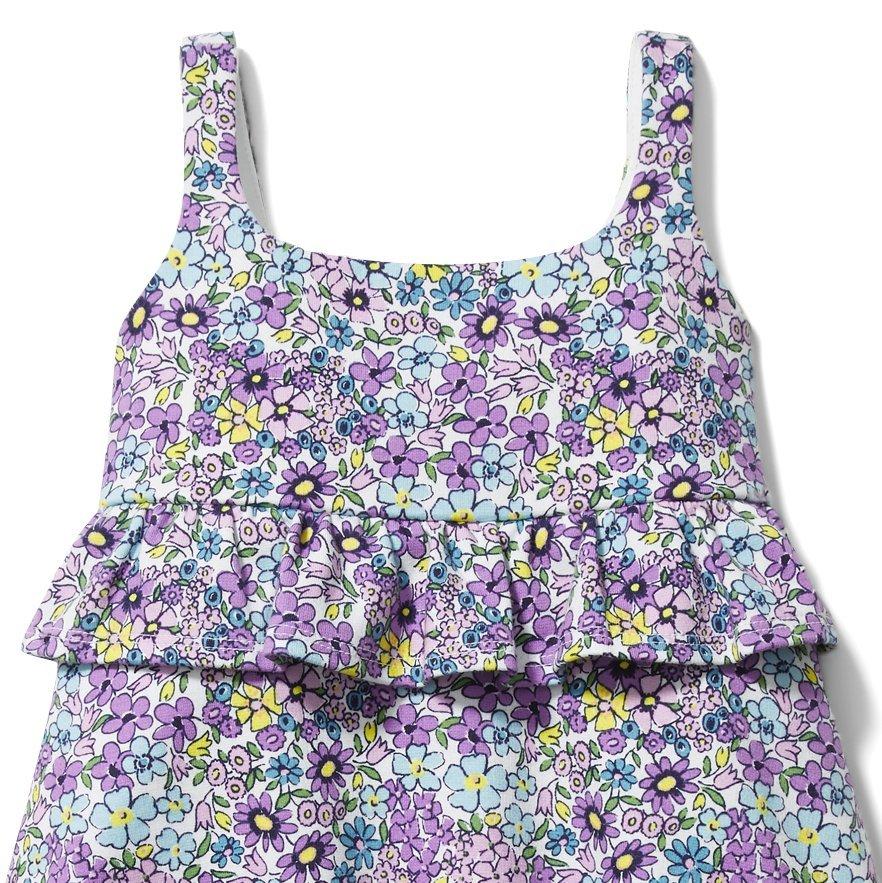Ditsy Floral Ponte Dress image number 1